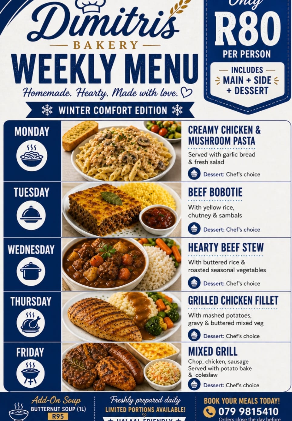 Weekly Menu